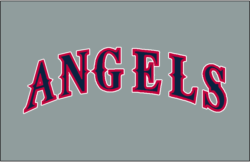 California Angels 1993-1996 Jersey Logo fabric transfer